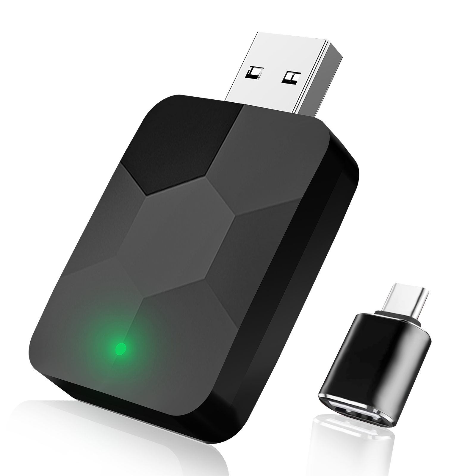 Black flash drive carplay