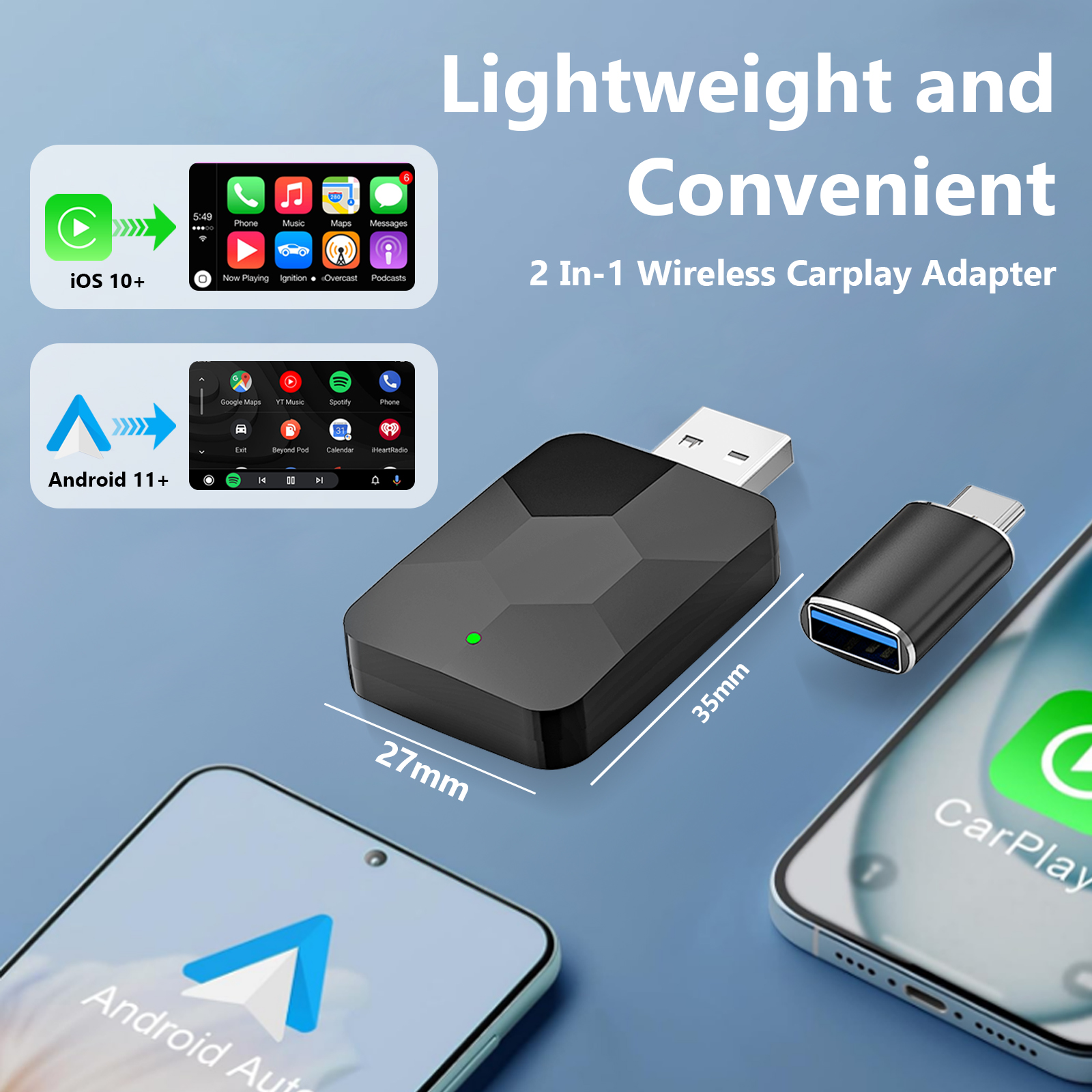 Black flash drive carplay