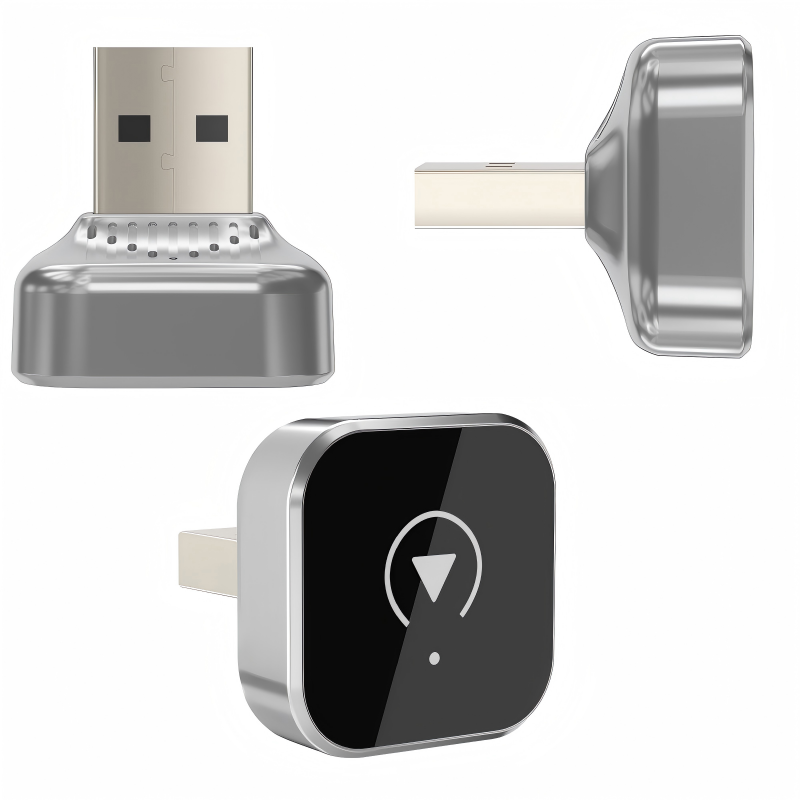 Mini USB Wireless CarPlay Adapter, Silver, (A10)