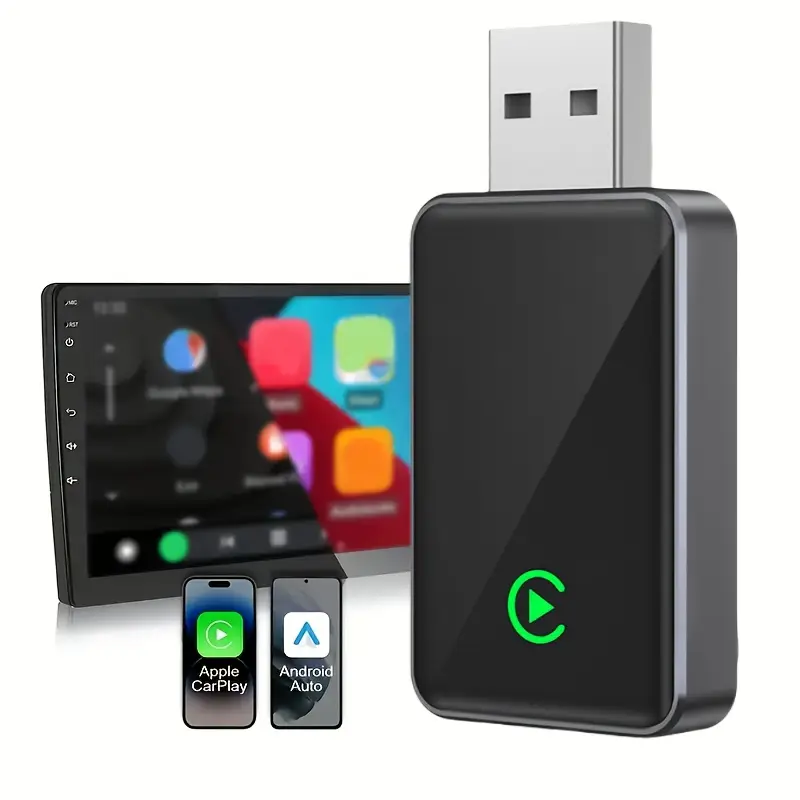 Android Auto & Apple CarPlay Compatible Wi-Fi Enabled USB Flash Drive Mini Car Navigation System (A02)