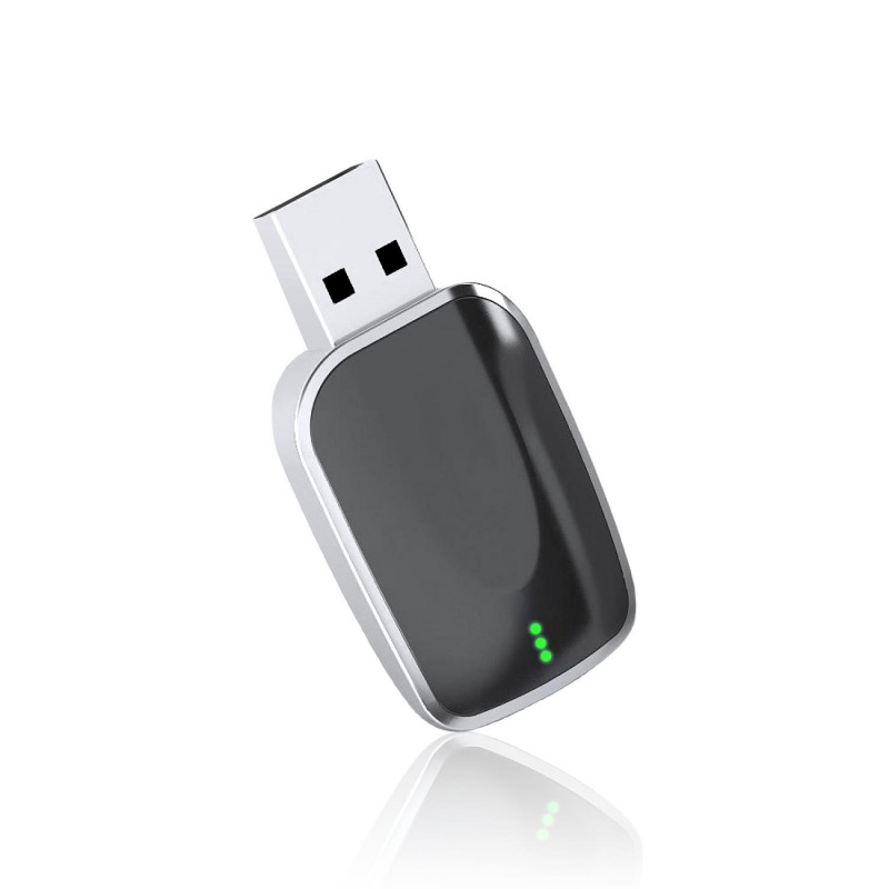 Portable Wireless 2in1 CarPlay Adapter with USB-Type C Connectors and Easy Plug Installation (A011-3)