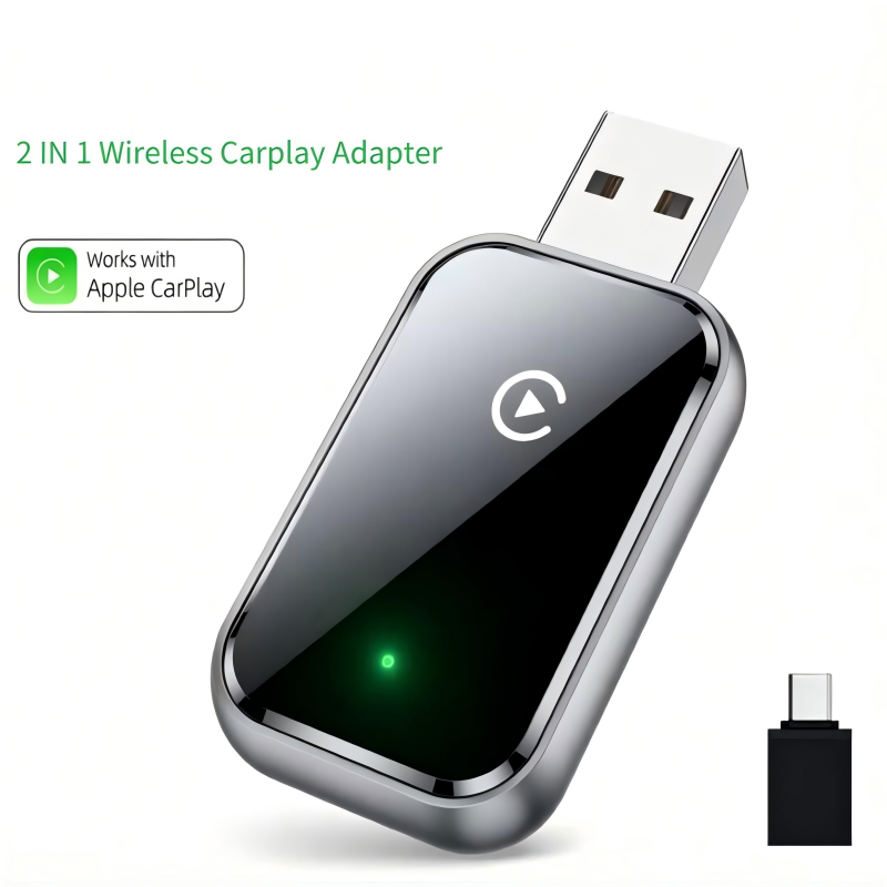 Wireless CarPlay Adapter Auto Adapter Plug Bluetooth USB a for Original Cars (A02)